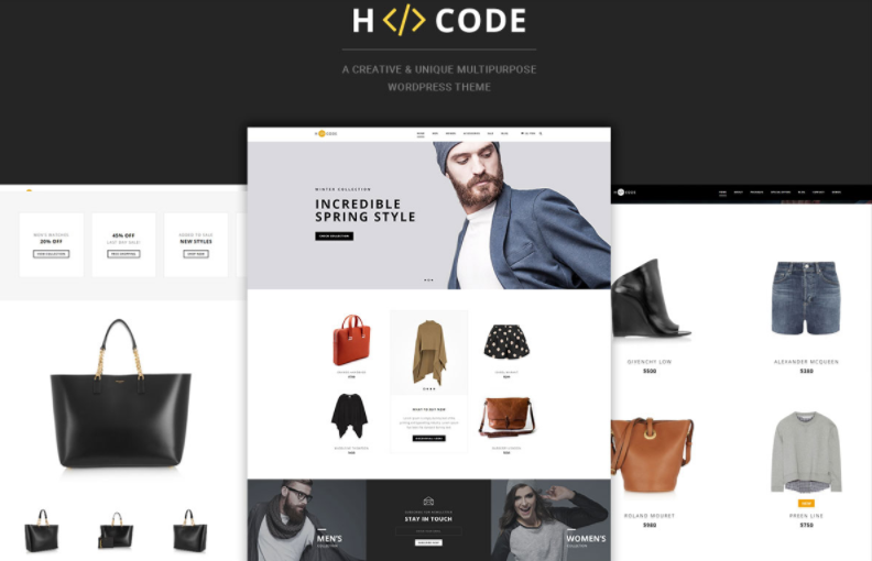 H-Code Template eCommerce