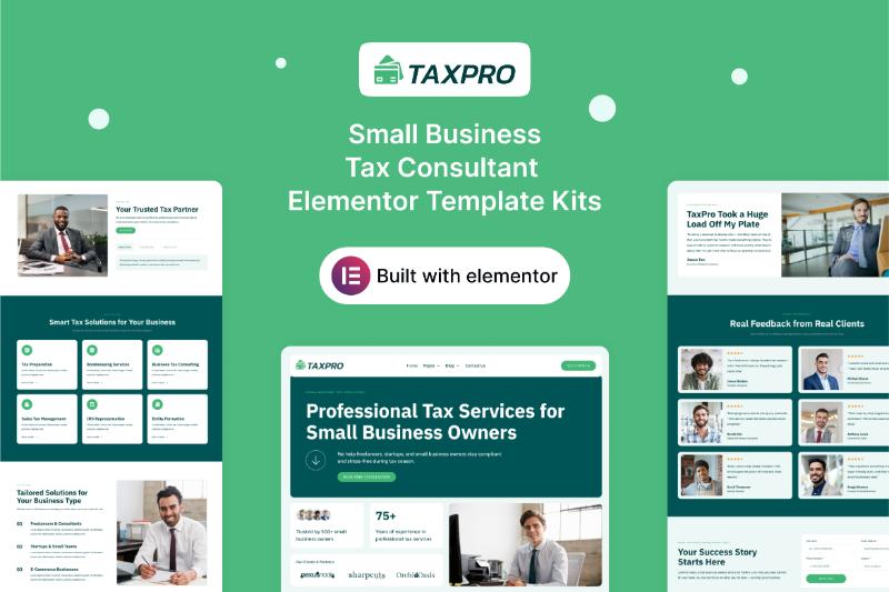 TaxPro Elementor Template Kit Download & Review