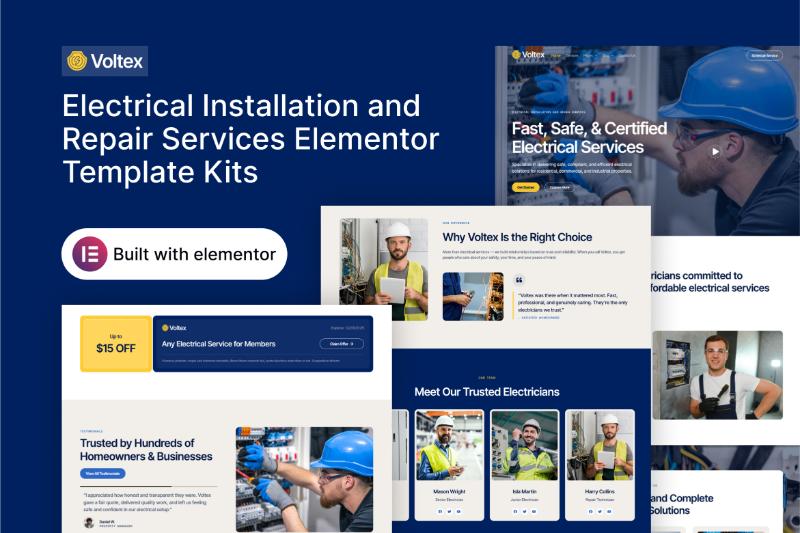 Voltex Elementor Template Kit Download & Review